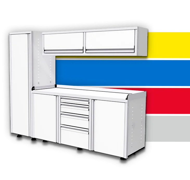 Econo8 Cabinet Package With Graphic Stripes
