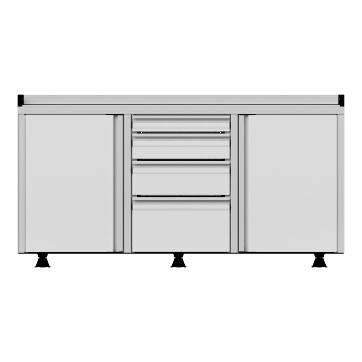 Econo Garage Base Cabinet w/ MotionLatch® Drawers