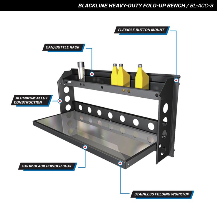 Fold-down Bench