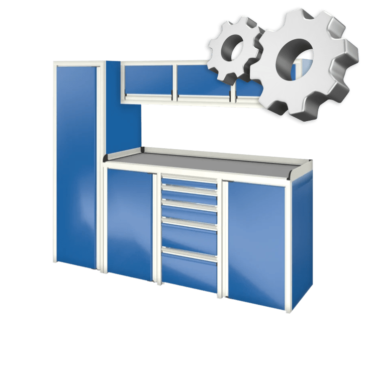 Pro4 Trailer Cabinet Package