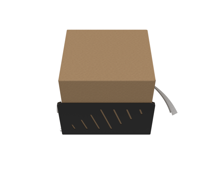 Black Line Rag Rag In A Box Holder