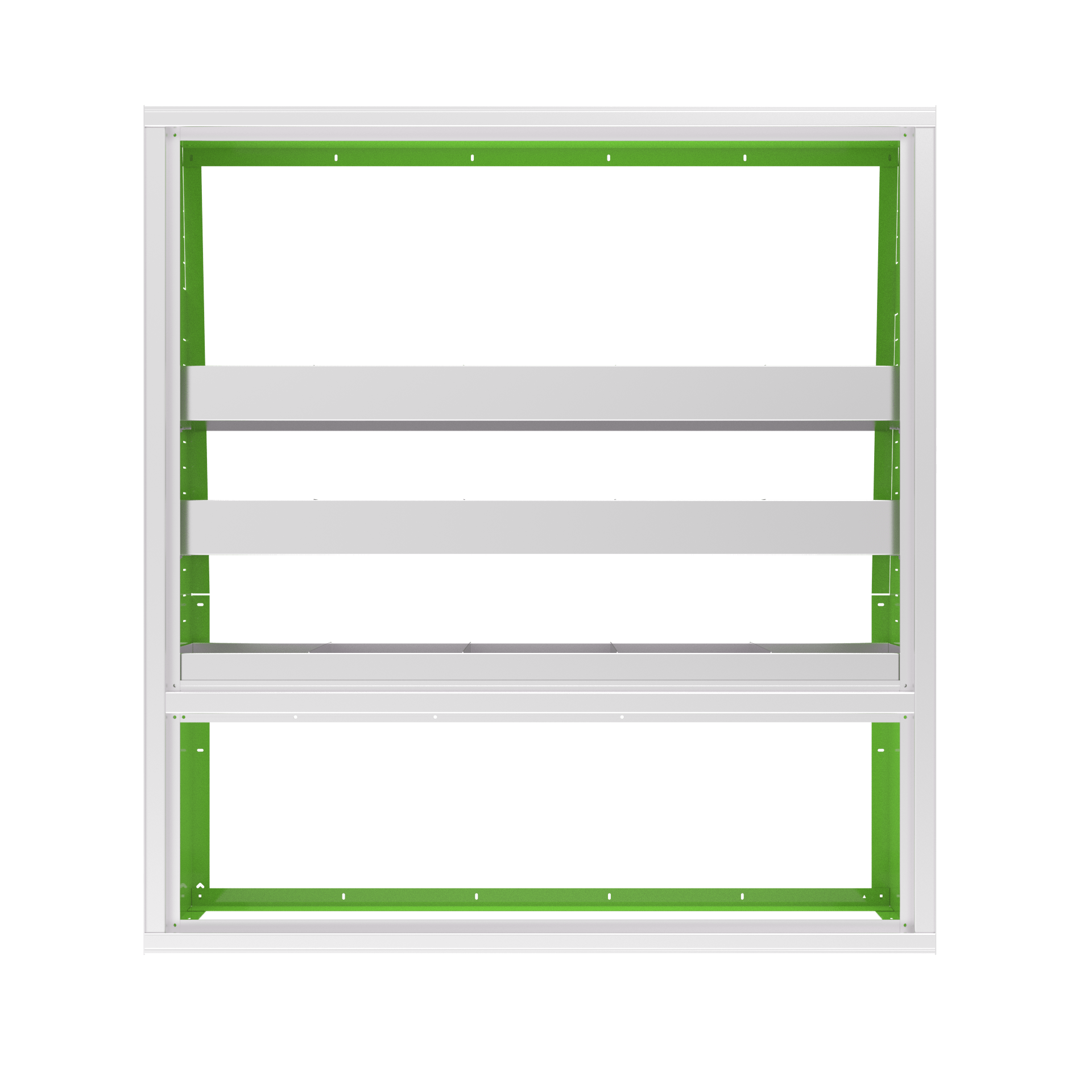 VanPro Shelving Unit FT300- Lime Green